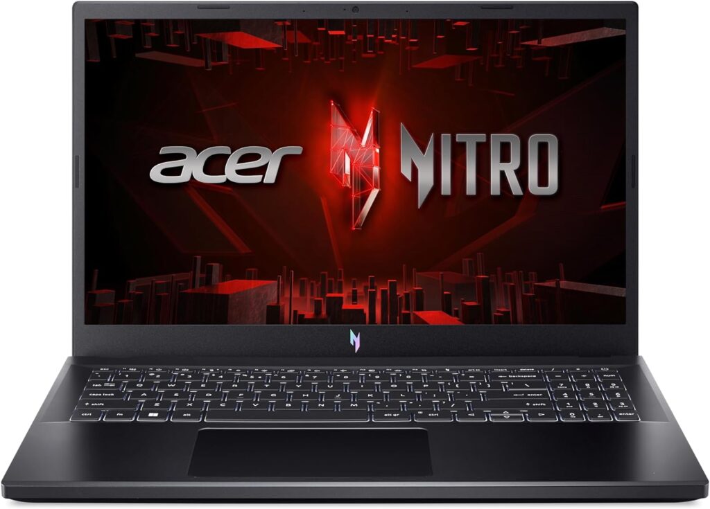 Acer Nitro V Gaming Laptop | Intel Core i5-13420H Processor | NVIDIA GeForce RTX 4050 Laptop GPU | 15.6 FHD IPS 144Hz Display | 8GB DDR5 | 512GB Gen 4 SSD | WiFi 6 | Backlit KB | ANV15-51-51H9