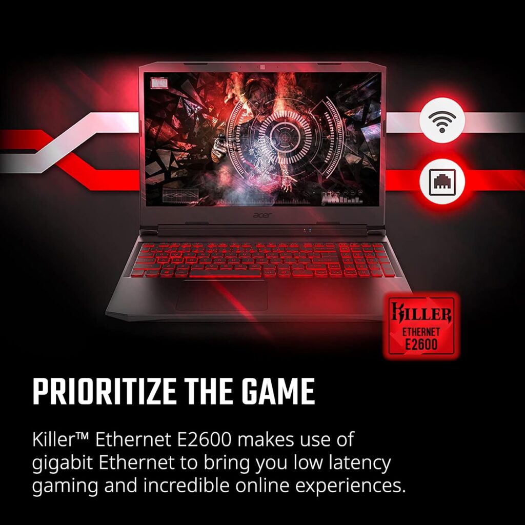 Acer Nitro V Gaming Laptop | Intel Core i5-13420H Processor | NVIDIA GeForce RTX 4050 Laptop GPU | 15.6 FHD IPS 144Hz Display | 8GB DDR5 | 512GB Gen 4 SSD | WiFi 6 | Backlit KB | ANV15-51-51H9