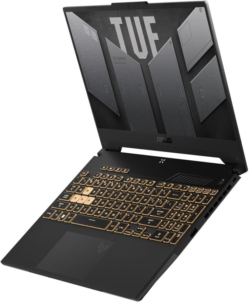 ASUS TUF Gaming F17 (2024) Gaming Laptop, 17.3” FHD 144Hz IPS-Level Display, NVIDIA® GeForce RTX™ 3050, Intel® Core™ i5-12500H, 8GB DDR4, 1TB PCIe Gen3 SSD, Wi-Fi 6, Windows 11, FX707ZC-ES52