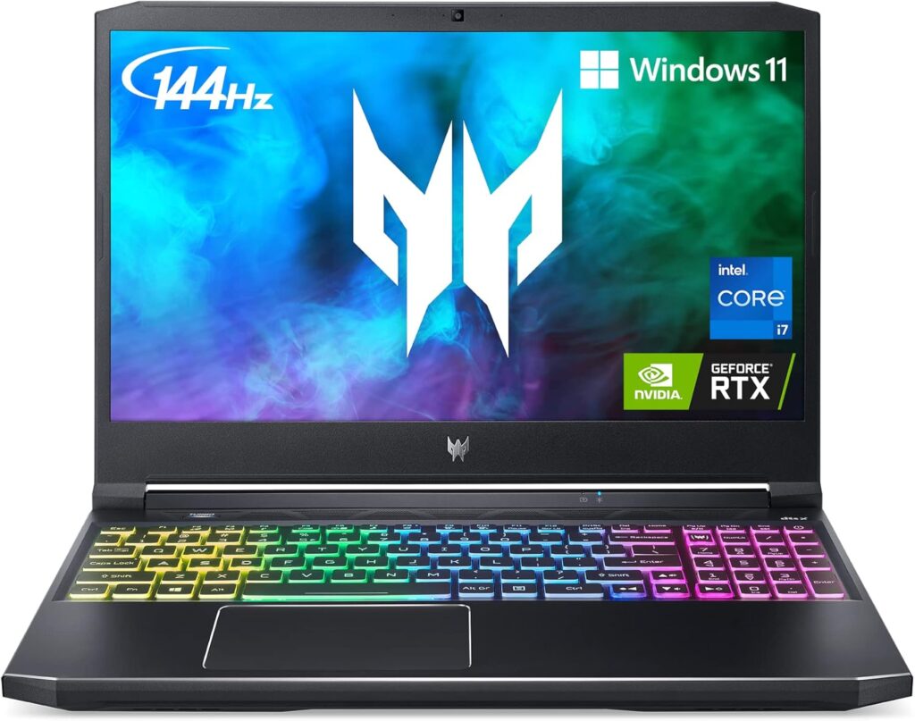 Acer Predator Helios Neo 16 Gaming Laptop | Intel Core i7-13650HX | NVIDIA GeForce RTX 4060 | 16 WUXGA 1920 x 1200 165Hz G-SYNC Display | 16GB DDR5 | 512GB Gen 4 SSD | Killer Wi-Fi 6E | PHN16-71-76H5