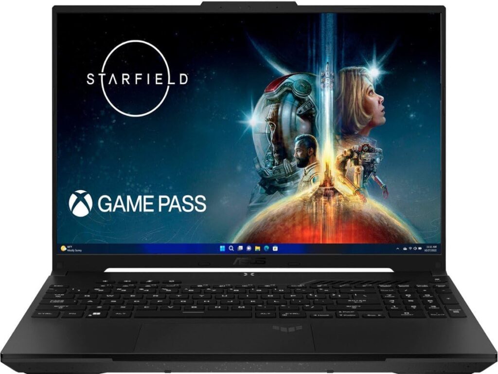 ASUS TUF Gaming A16 Laptop 16 FHD+ 165Hz 7ms 100% sRGB AMD Octa-core Ryzen 7 7735HS 16GB RAM 512GB SSD Radeon RX 7700S 8GB Graphic (RTX4060) Backlit USB-C USB4 Fast Charging Win11 + HDMI Cable
