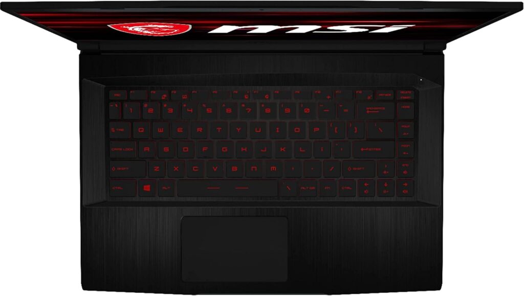 MSI Newest GF63 Thin Gaming Laptop, 15.6 FHD 144Hz, Intel i5-11400H, RTX 3050, 16GB RAM, 512GB NVMe SSD, Windows 11, Aluminum Black