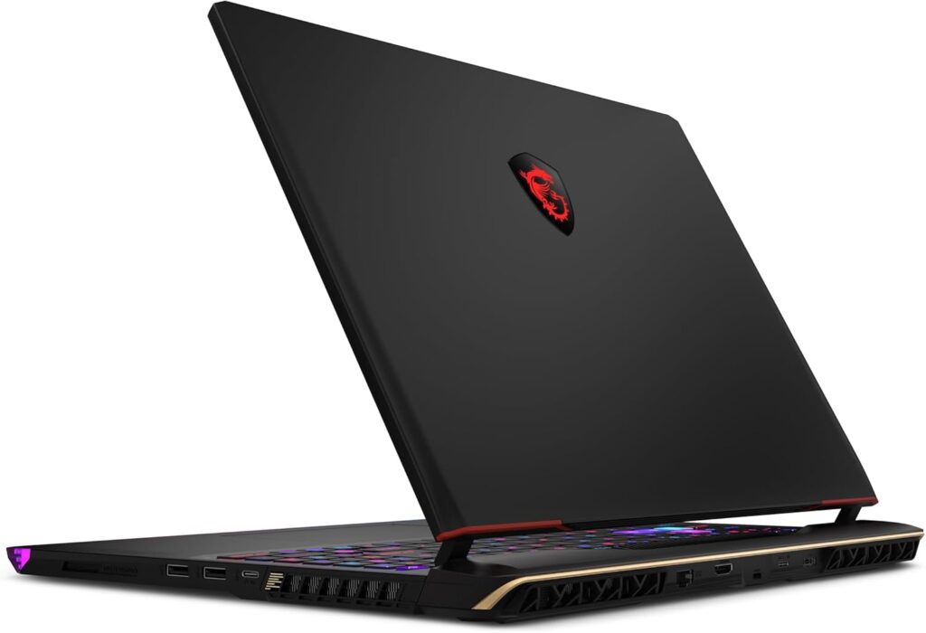 MSI Raider GE68HX 16” 144Hz MiniLED UHD+ Gaming Laptop: Intel Core i9-14900HX, NVIDIA Geforce RTX 4080, 64GB DDR5, 2TB NVMe SSD, Thunderbolt 4, Cooler Boost 5, Win 11 Home: Black 14VHG-286US